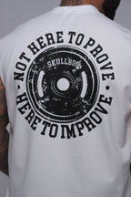 Regata oversized "Not here to prove" off-white