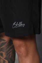 Short Tactel com elastano preto