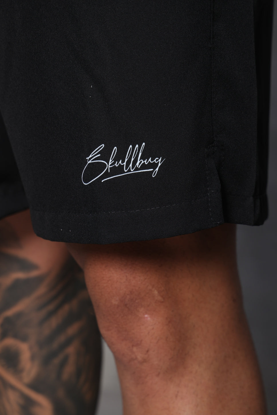 Short Tactel com elastano preto