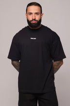 Camiseta oversized "Don´t limit yourself" - preta
