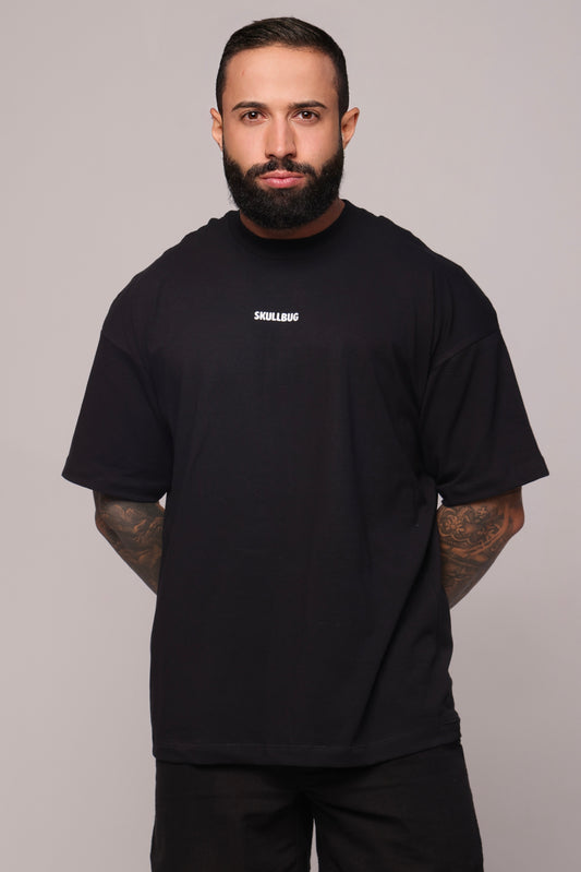 Camiseta oversized "Don´t limit yourself" - preta