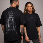 Camiseta oversized "Nsa Guadalupe" - TEPEYAC