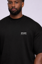 Camiseta oversized "BJJ Snake" - preto