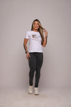 Camiseta babylook "MARIAS" - branca