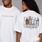 Camiseta oversized "De Ave-Maria" - off-white