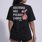 Camiseta oversized "Gostosas" - preta
