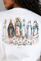 Camiseta oversized "De Ave-Maria" - off-white