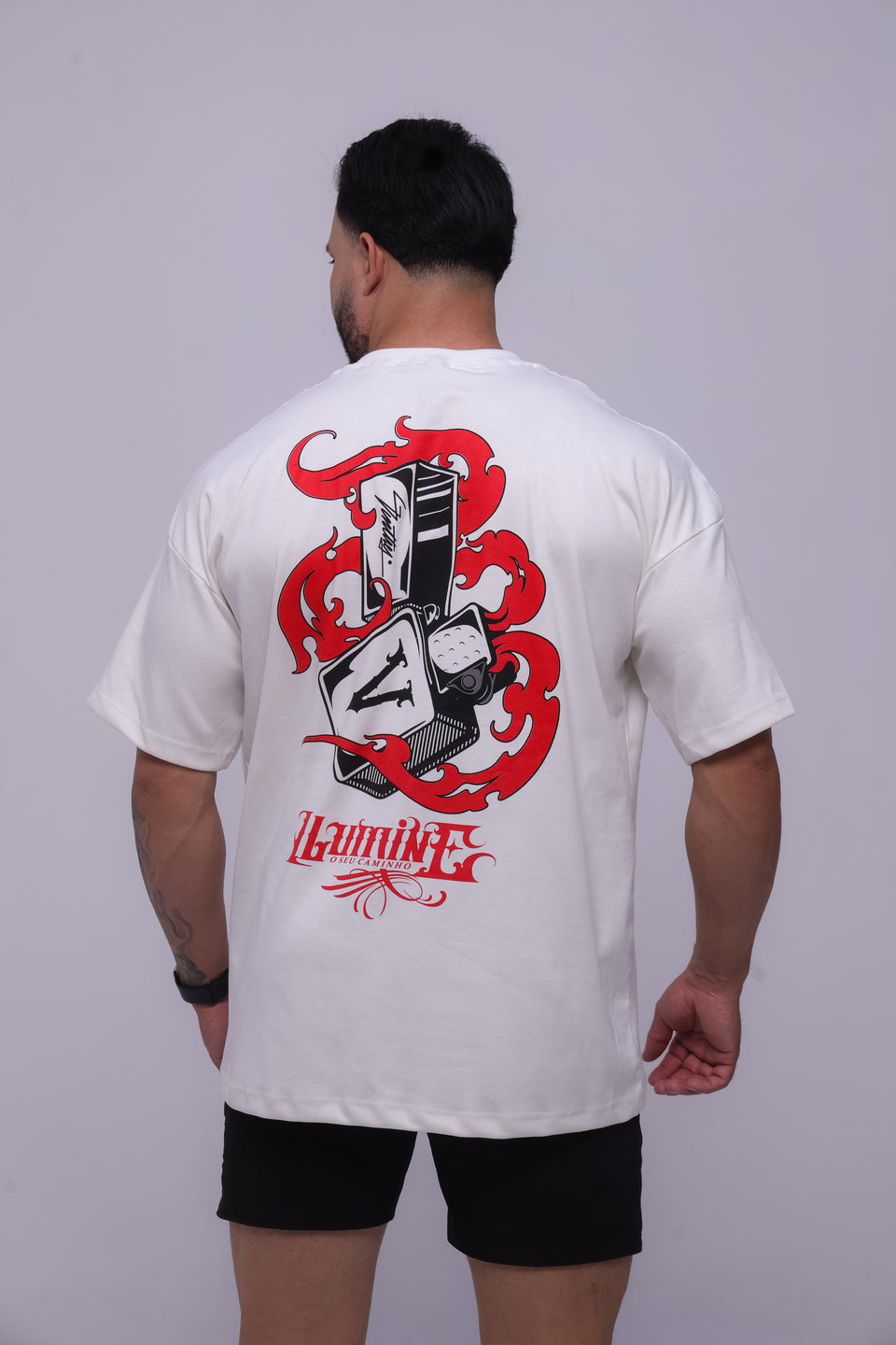 Camiseta oversized 23 "ILUMINE" - 230g