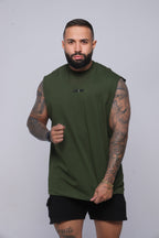 Regata oversized "Not here to prove" verde