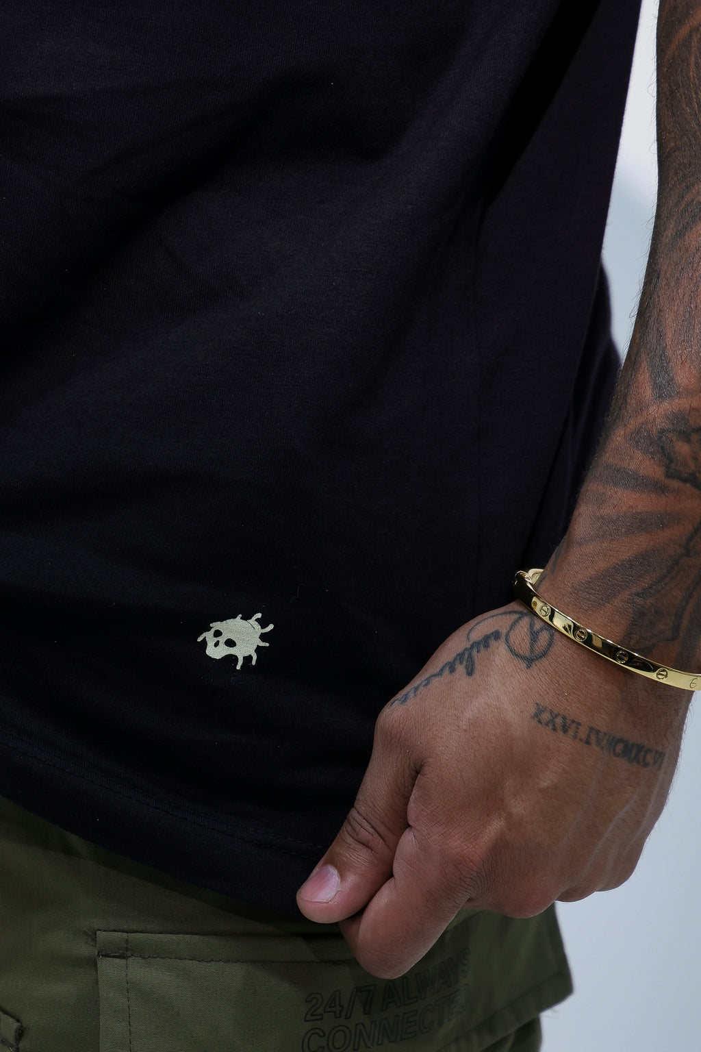 Regata oversized preta básica