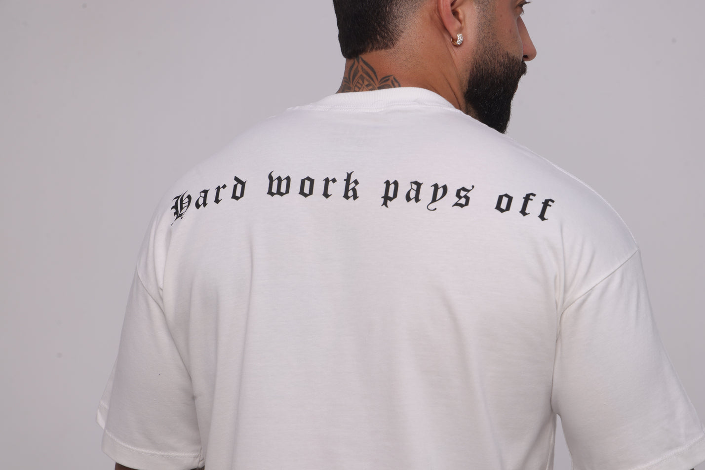 Camiseta oversized HWPO - off-white