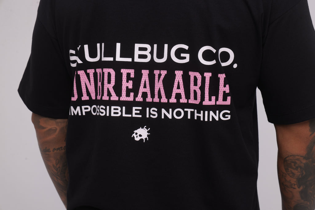 Camiseta oversized SKULLBUG CO. - preta