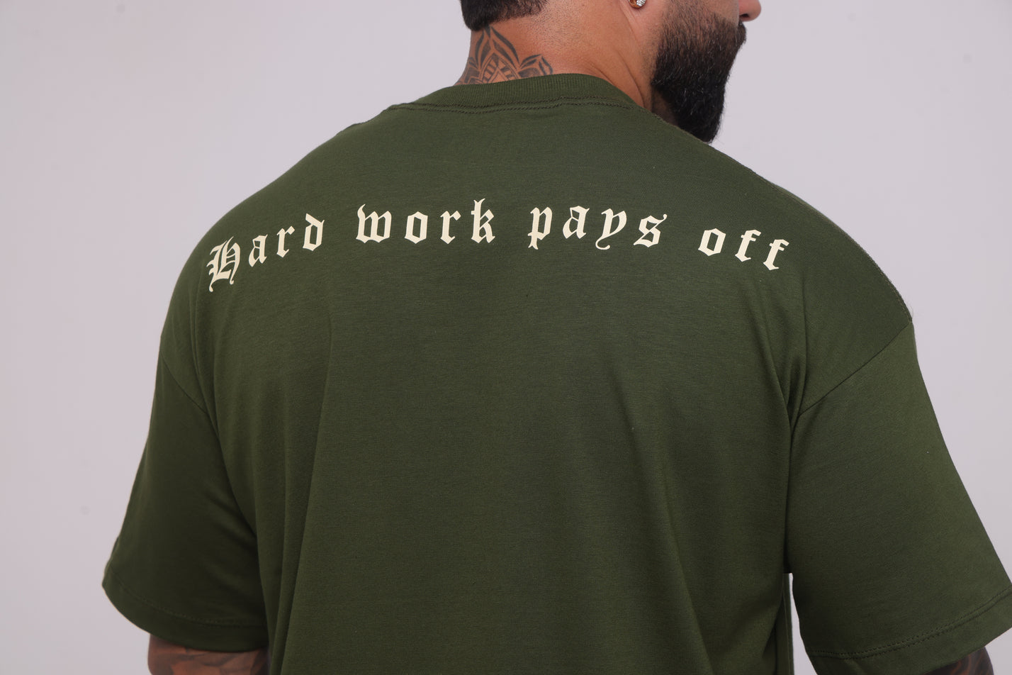 Camiseta oversized HWPO - verde