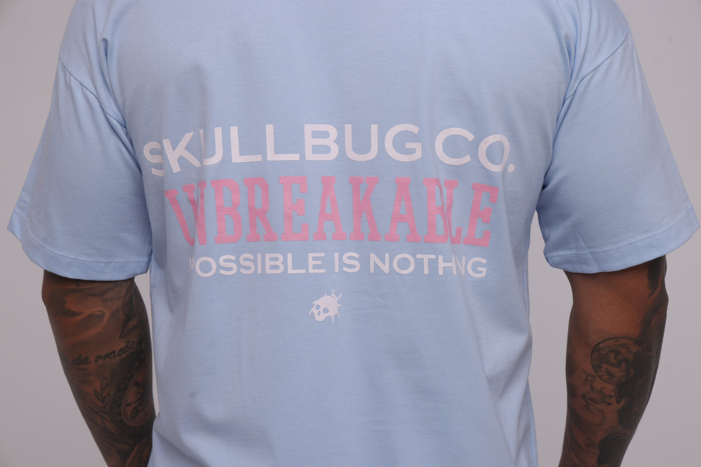 Camiseta oversized SKULLBUG CO.  - azul
