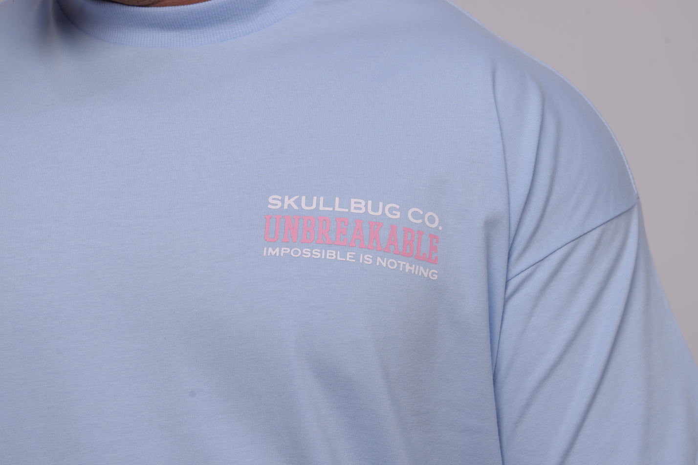 Camiseta oversized SKULLBUG CO.  - azul