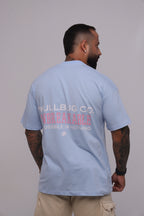 Camiseta oversized SKULLBUG CO.  - azul