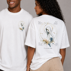 Camiseta oversized "É a minha MÃE" - off-white