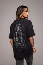 Camiseta oversized "Nsa Guadalupe" - TEPEYAC