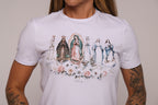 Camiseta babylook "MARIAS" - branca
